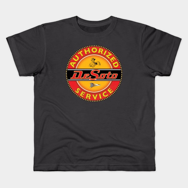 Authorized Service - De Soto Kids T-Shirt by Midcenturydave